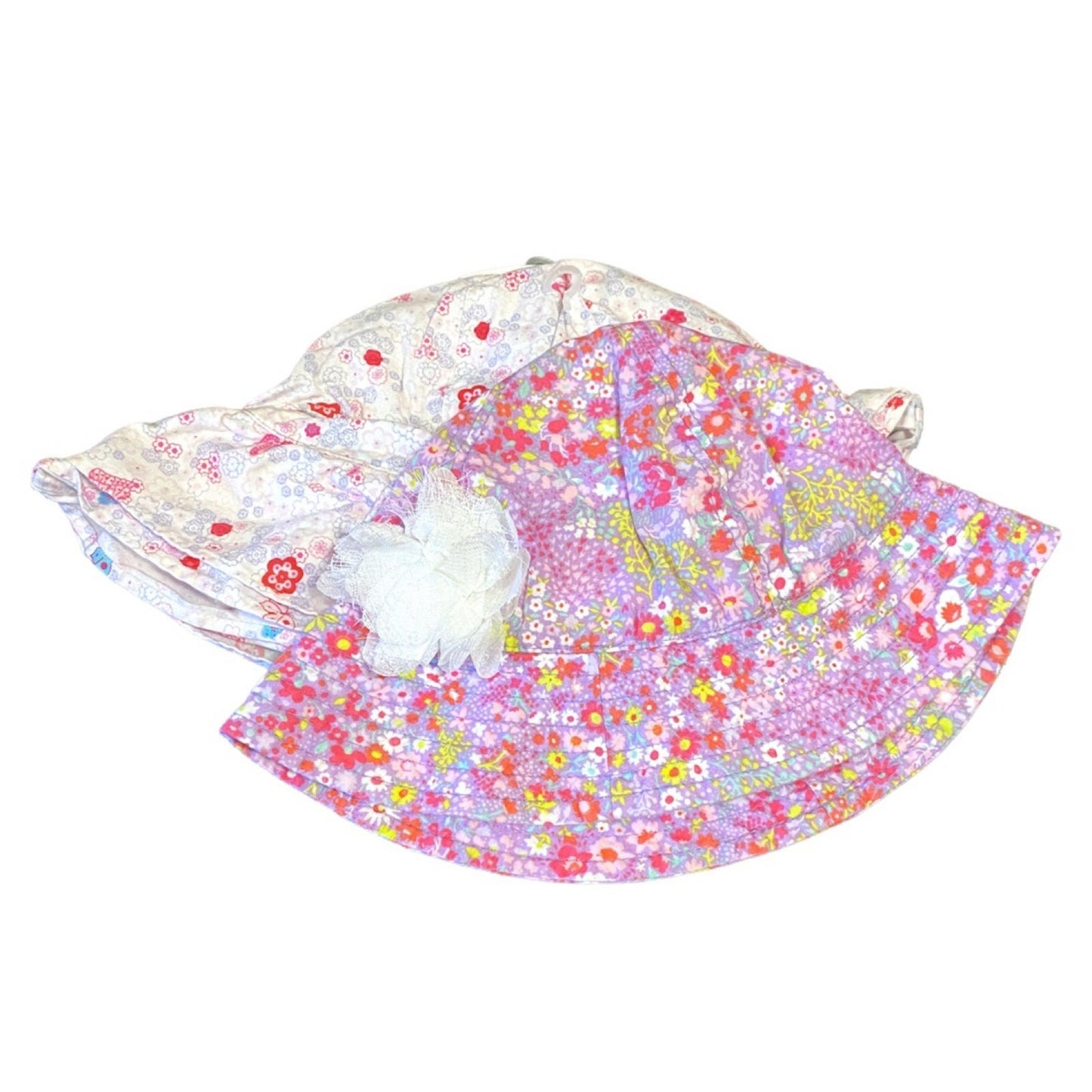 Baby girls summer hats bundle