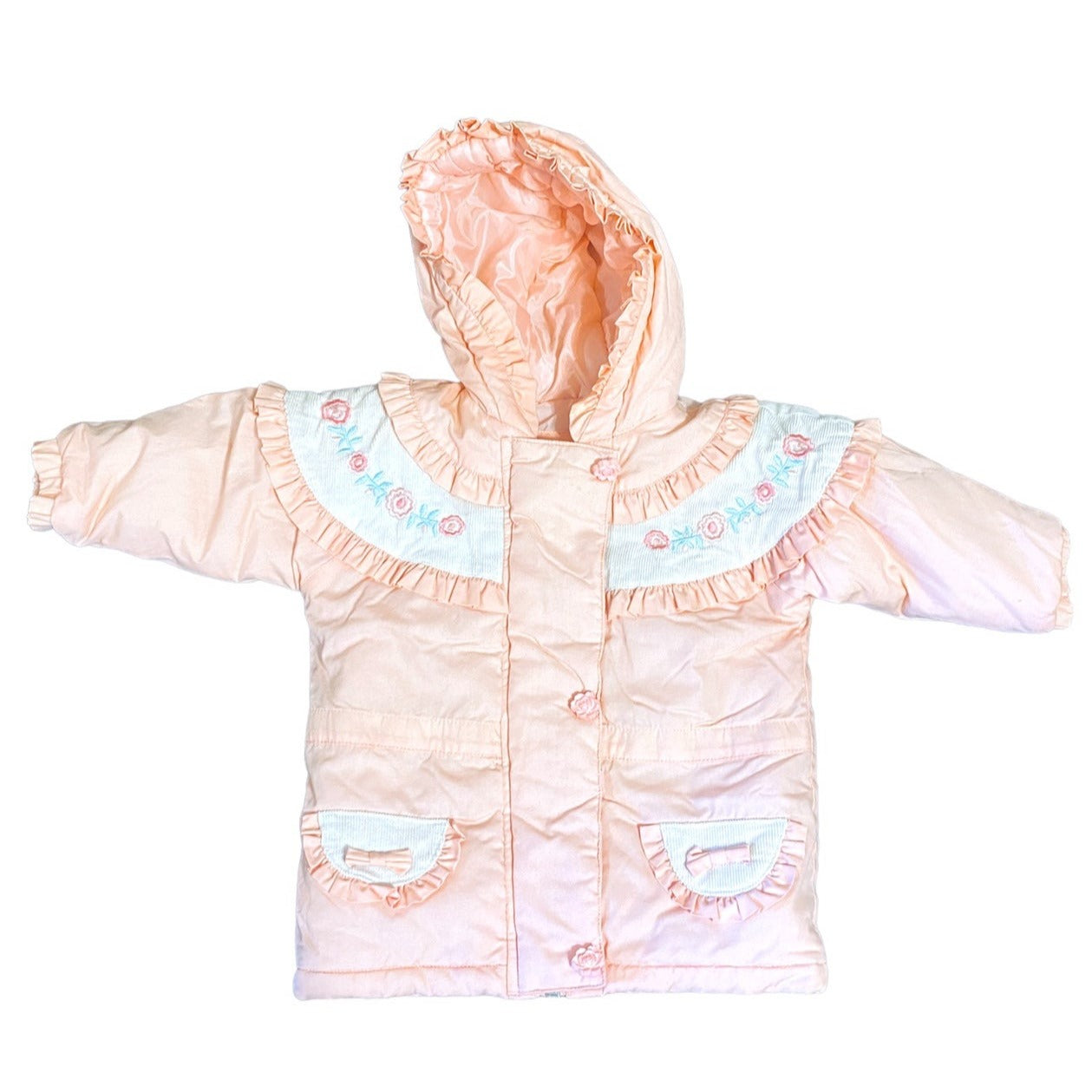 12 months vintage girls winter coat