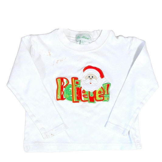 18 months Christmas Santa top