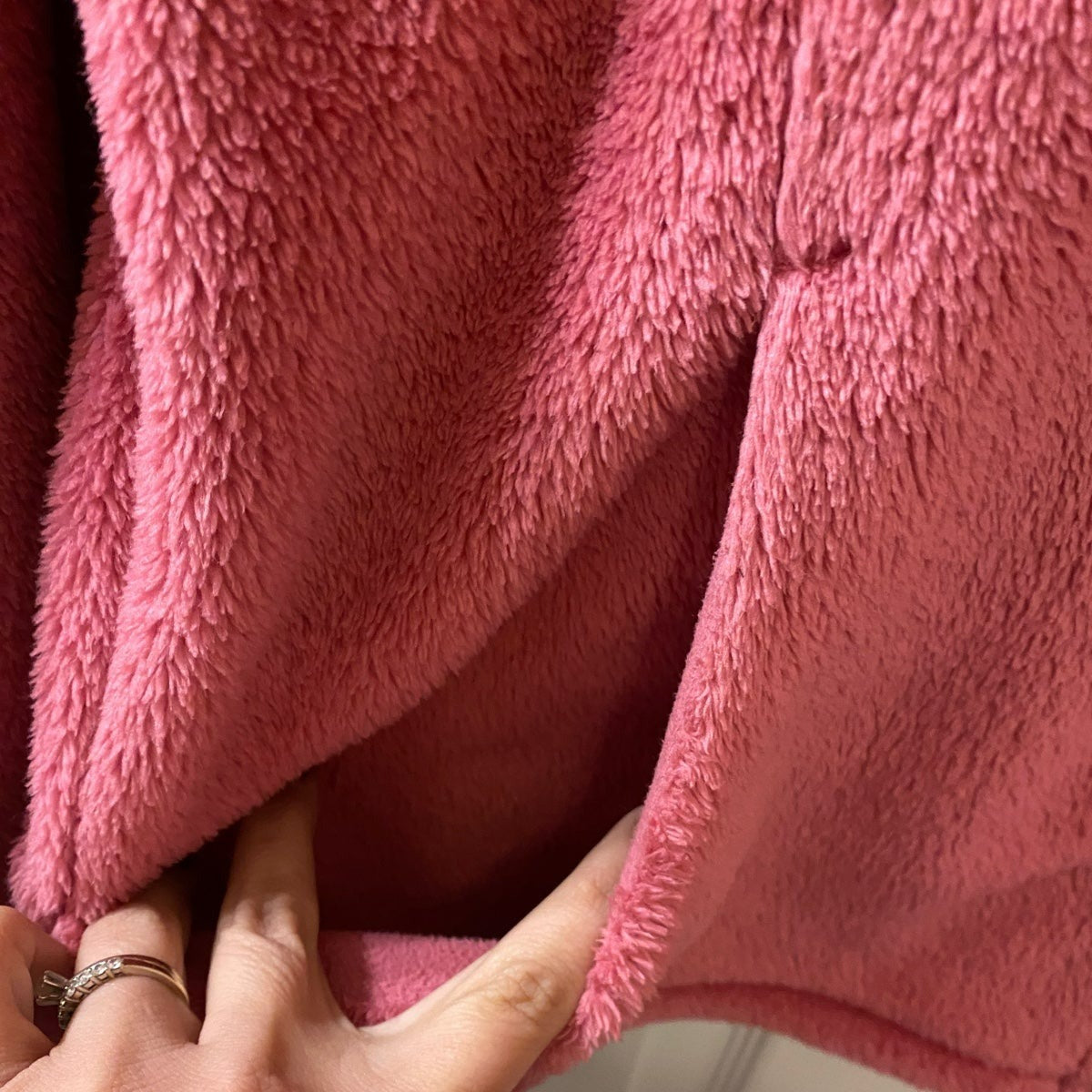 XL 18/20 Lands’ End pink fleece Jacket