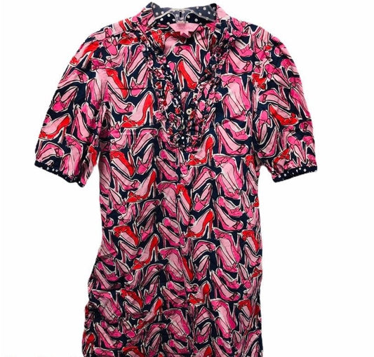 Size 12 Lilly Pulitzer floral dress girl