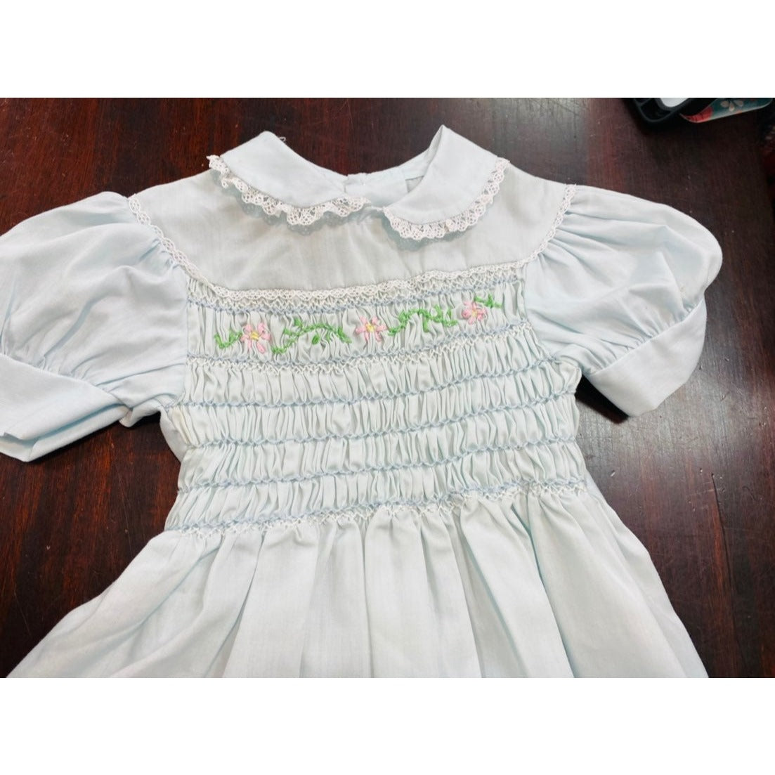 Size 4 Vintage Polly Flinders smocked Dress Size 4 Vintage Polly Flinders smocked Dress