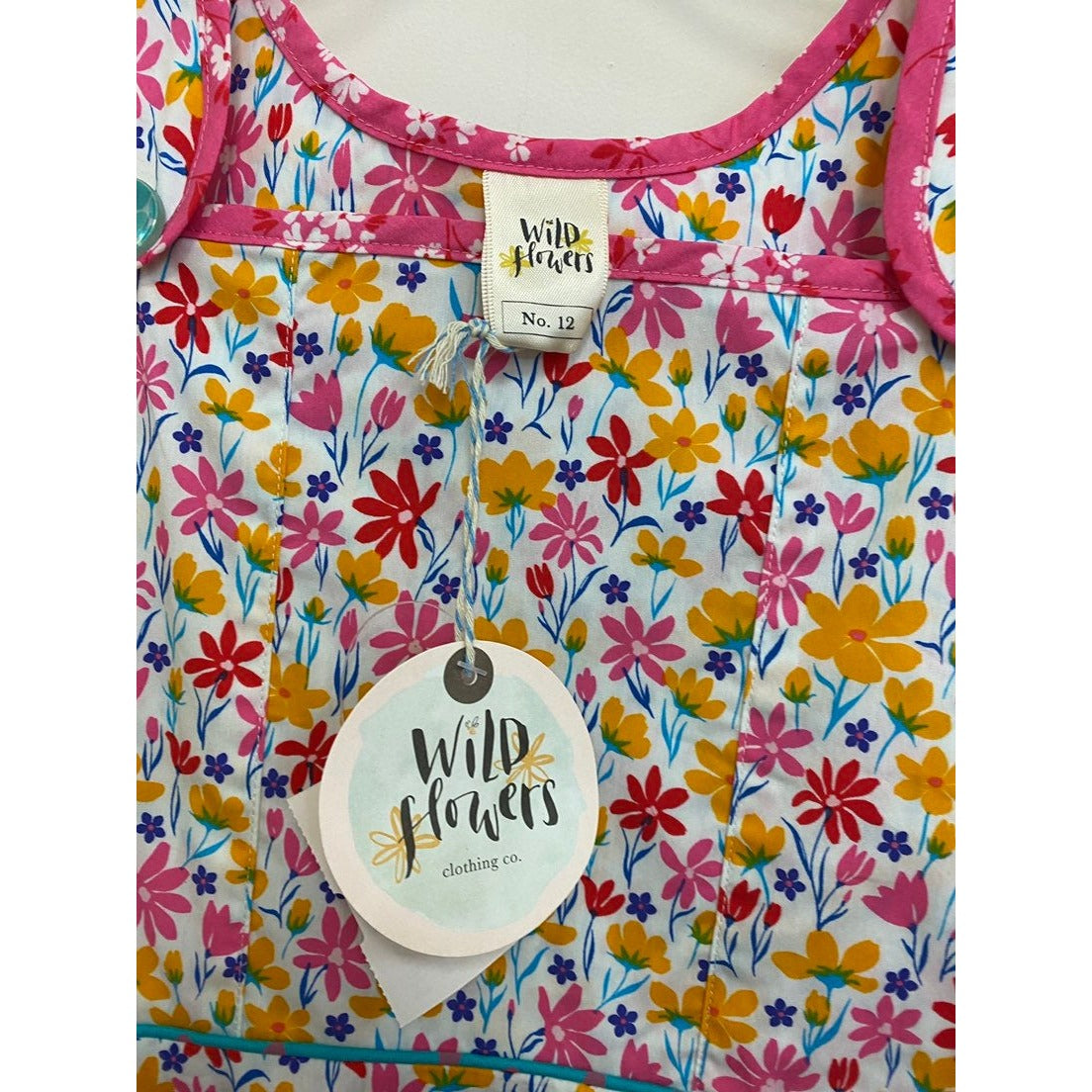 New Size 12 Wildflowers floral tunic