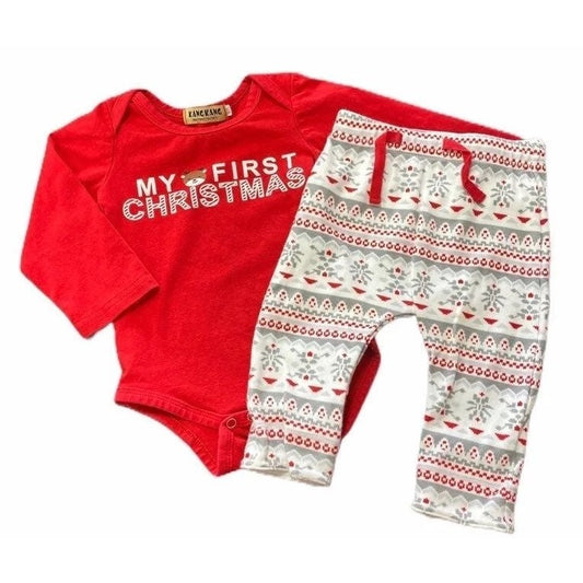 My first Christmas outfit 3-6 months