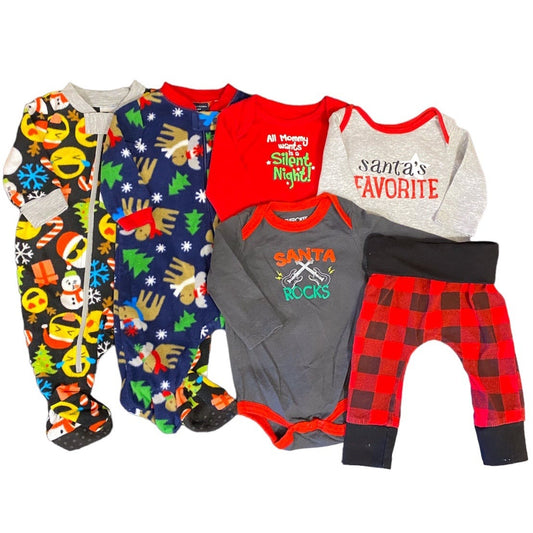 0-3 months baby boys Christmas bundle