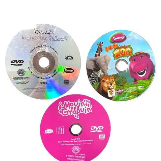 Barney dvds bundle