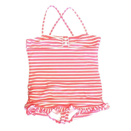 Size 12 girls Lands' End ruffle Swimsuit