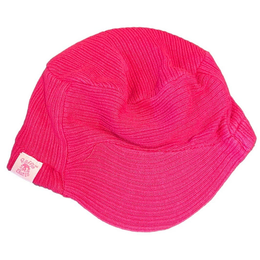 12-18 months baby girls newsboy pink hat Ruffle Butts