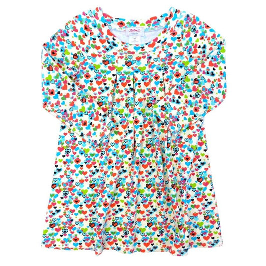 4T Zutano hearts dress - Valentine's Day