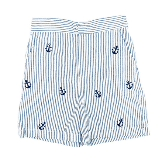 12 months boys anchor shorts