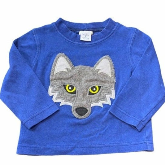 2T Wally & Willie wolf top