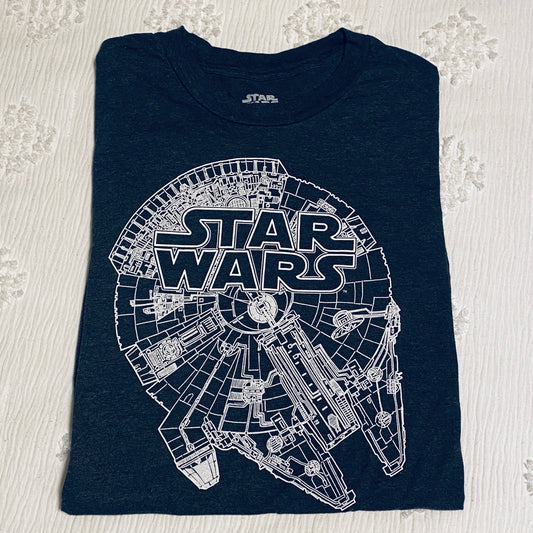 2XL Star Wars millennium falcon T-shirt