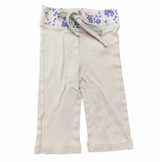 3-6 months baby girl pima leggings