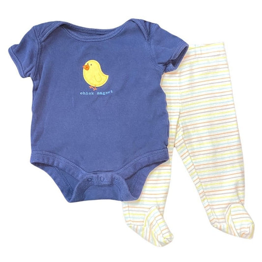 0-3 months Easter bundle: Chick Magnet