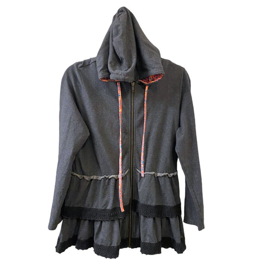 Small Matilda Jane women’s ruffle jacket