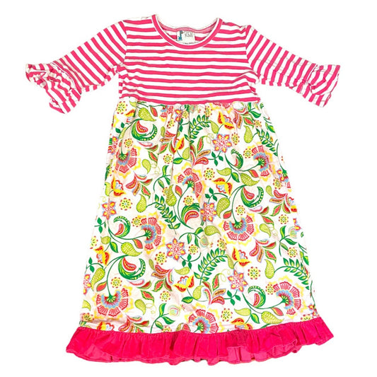 6x winter ruffle dress