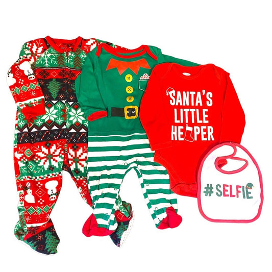 Baby boys Christmas bundle 6-9 or 6-12 months