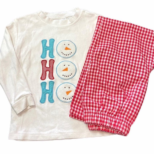 Size 4 Christmas boys gingham bundle