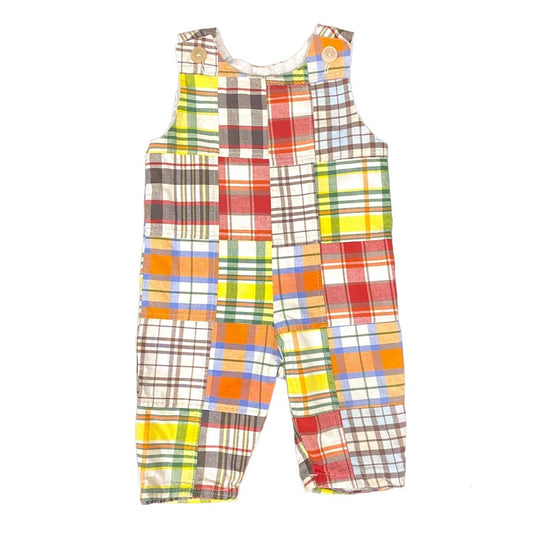 9-12 months LWD madras jonjon romper longall