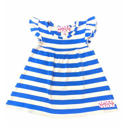 18 months striped ruffle girl Dress