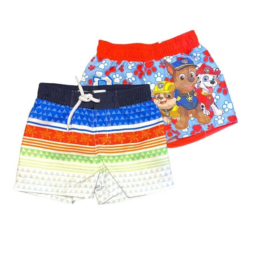 3-6 months Paw Patrol Swim Trunks bundle