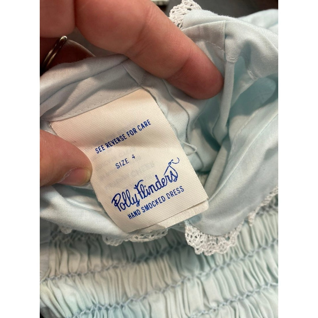 Size 4 Vintage Polly Flinders smocked Dress – SummerKids901 Size 4 Vintage Polly Flinders smocked Dress – SummerKids901