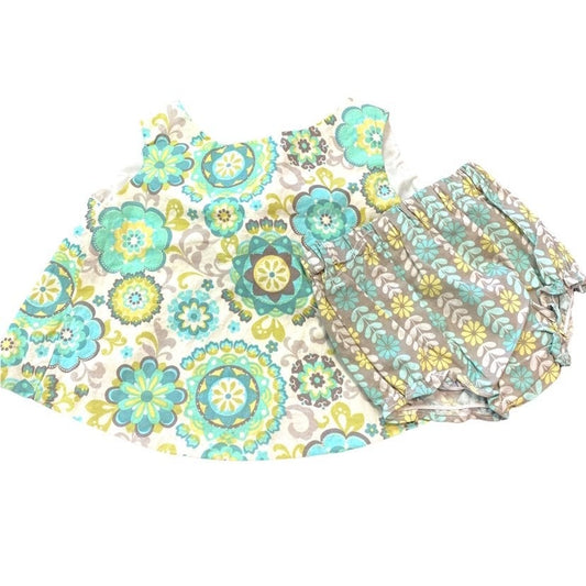 6-12 months bloomer set