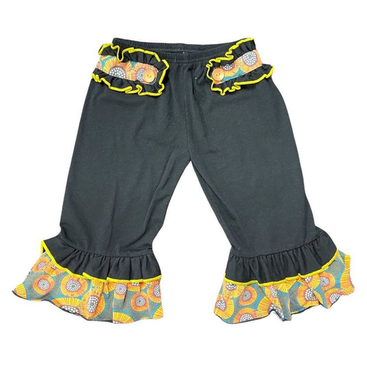 6/7 ruffle capri pants