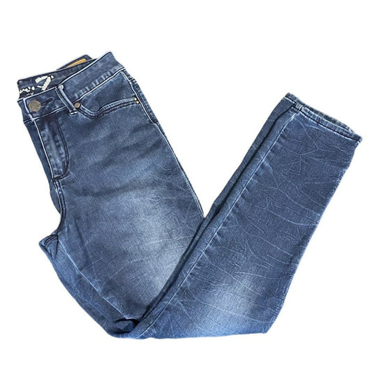 7 for all mankind high rise skinny jeans size 4