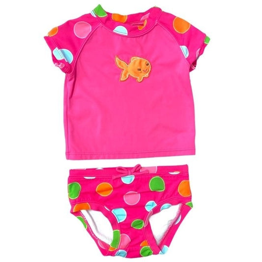 6-12 months Gymboree swimsuit & rash guard
