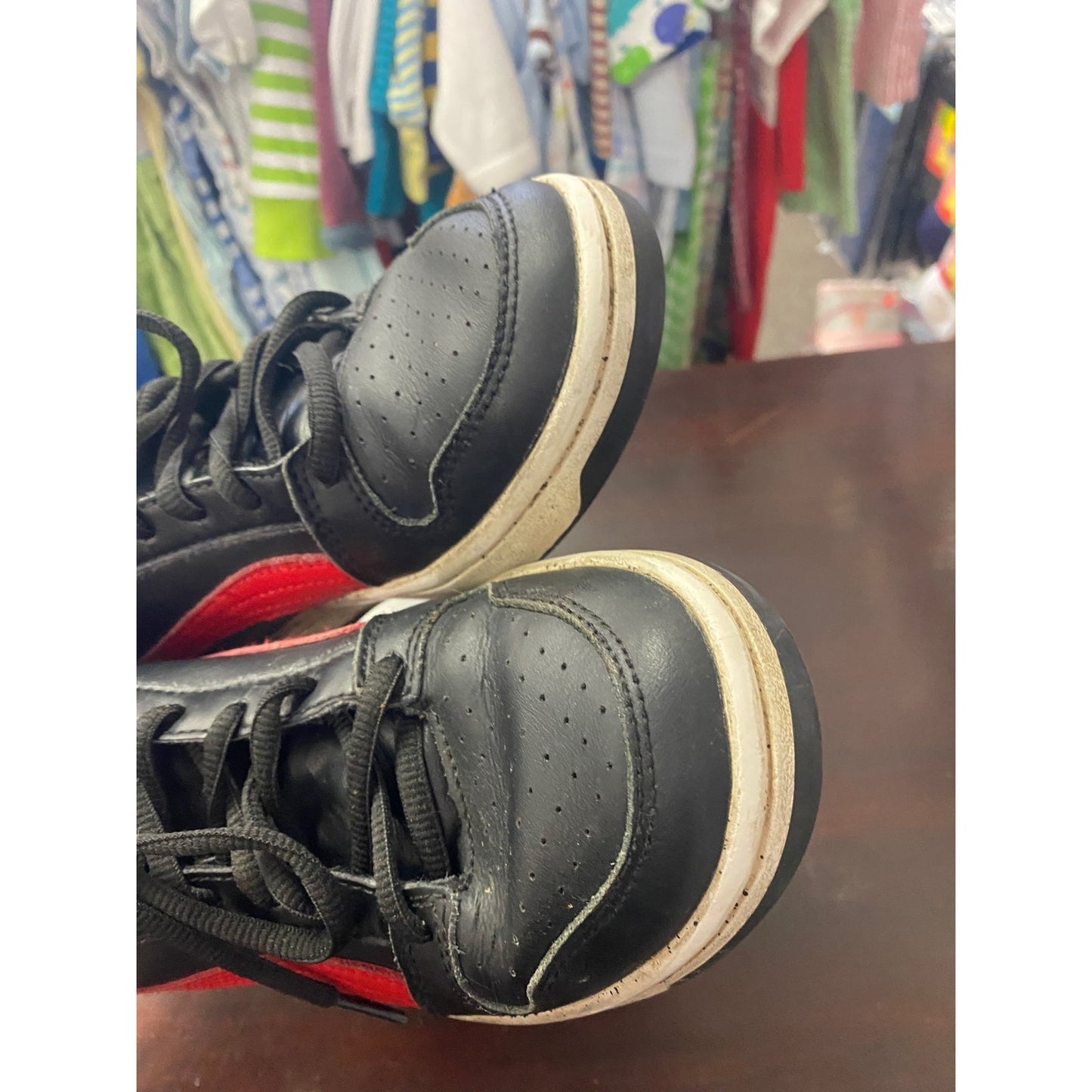 Size 4 Youth Puma high top sneakers