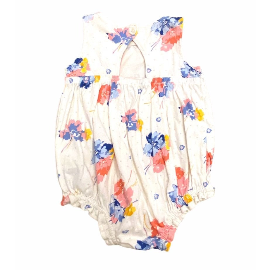 3-6 months Old Navy floral bubble