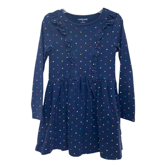 Girls long sleeve Lands End Dress