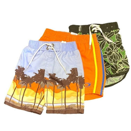 3-6 months baby boys swim trunks bundle