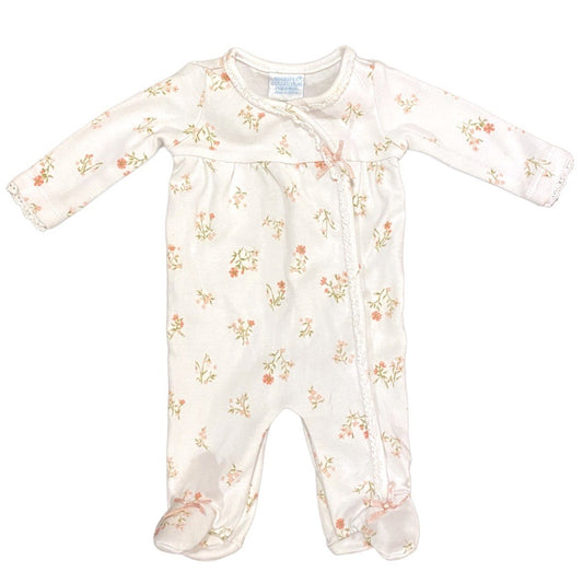 Preemie floral romper