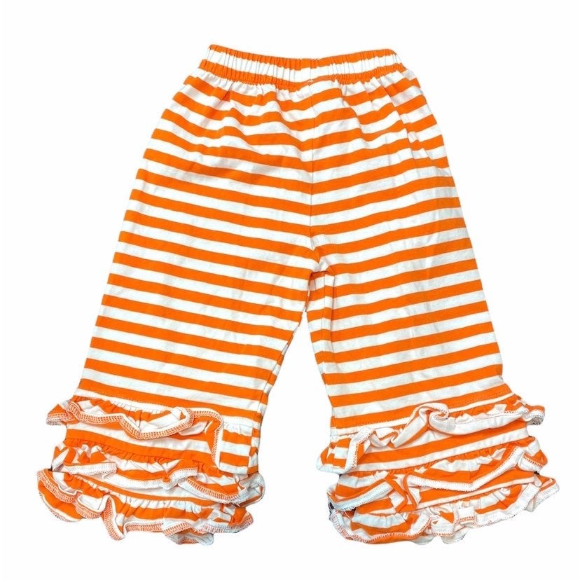 18 months orange Ruffle pants