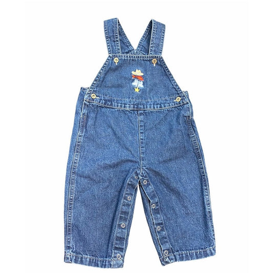 6-9 months Kissy Kissy cowboy Overalls