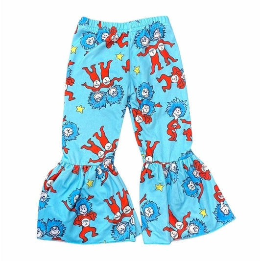 6-12 months Dr Seuss flare ruffle pants