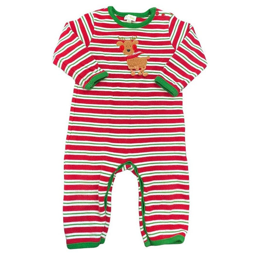 12 months le top Christmas romper