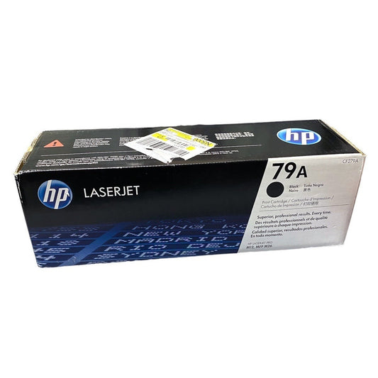 HP 79A Black Original LaserJet Toner Cartridge, CF279A