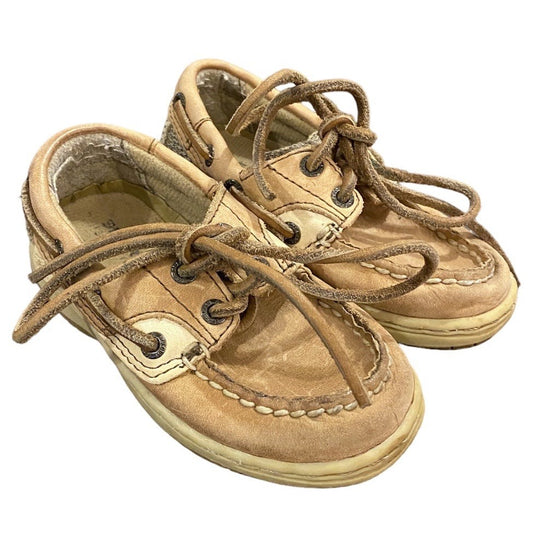 Sperry Bluefish leather Boat shoes size 7M toddler