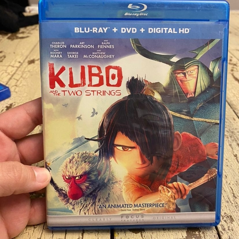 Kubo & the two strings blu ray