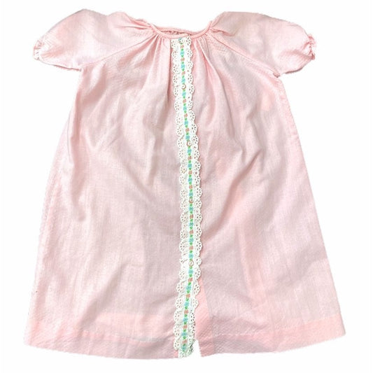 Vintage baby girls embroidered day gown
