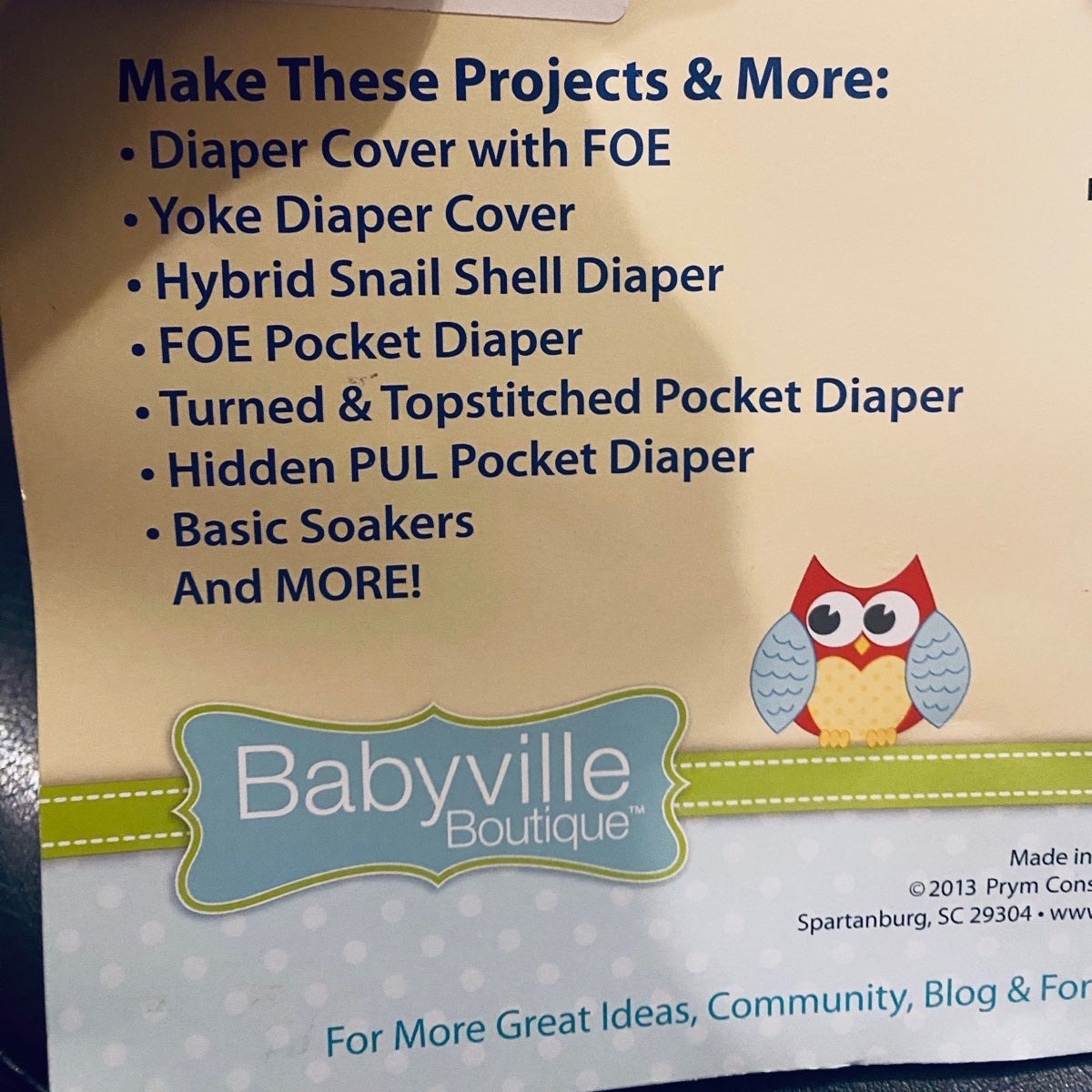 Cloth Diapers Made Easy Babybille book