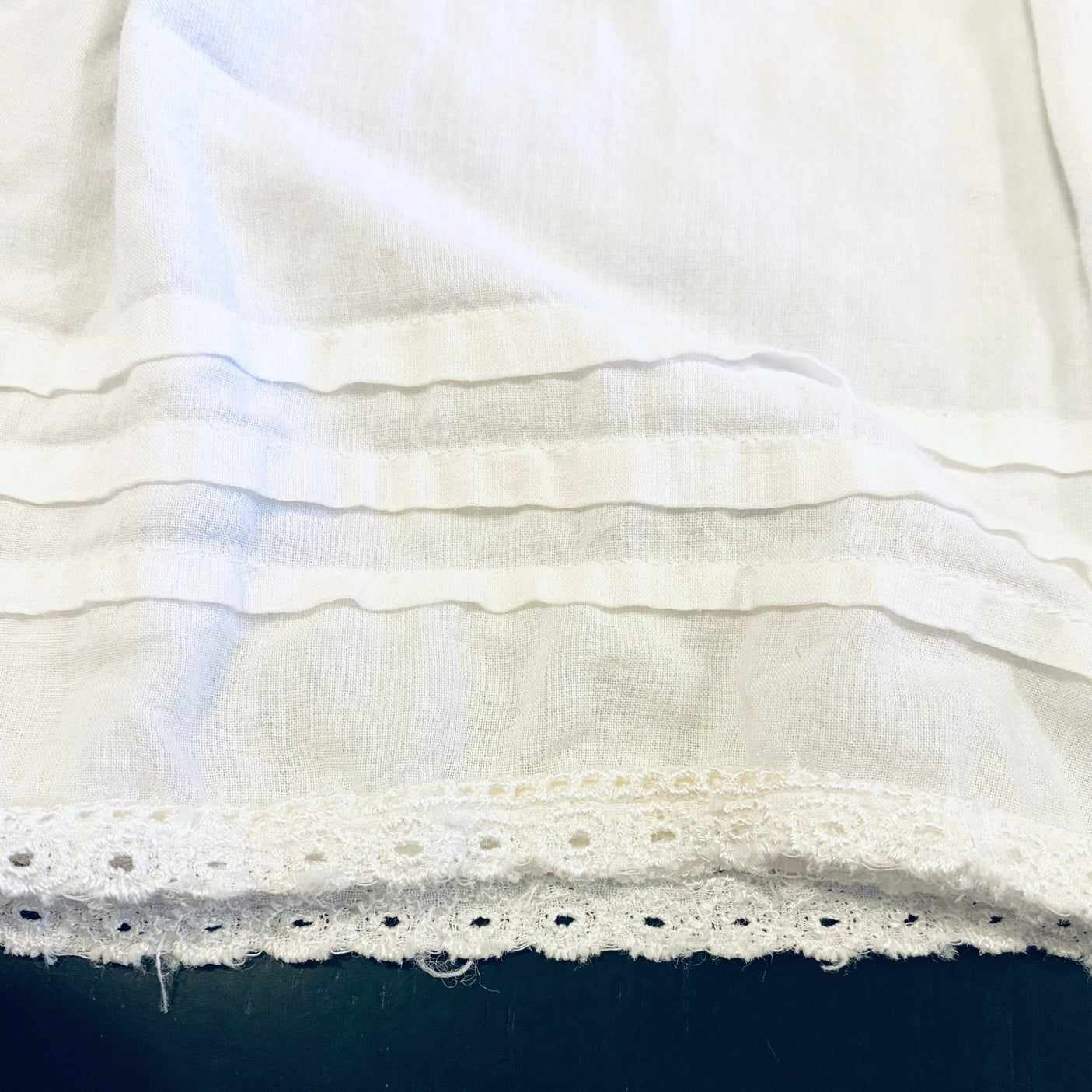 2/3 Girls white summer dress