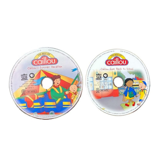 Caillou dvds bundle