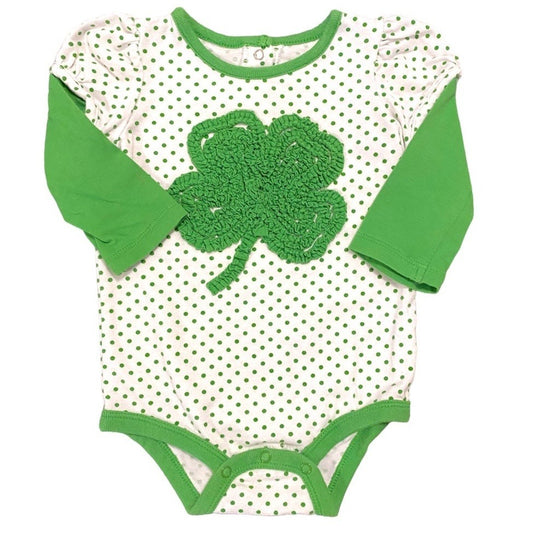 3-6 months shamrock top for St. Patrick’s day