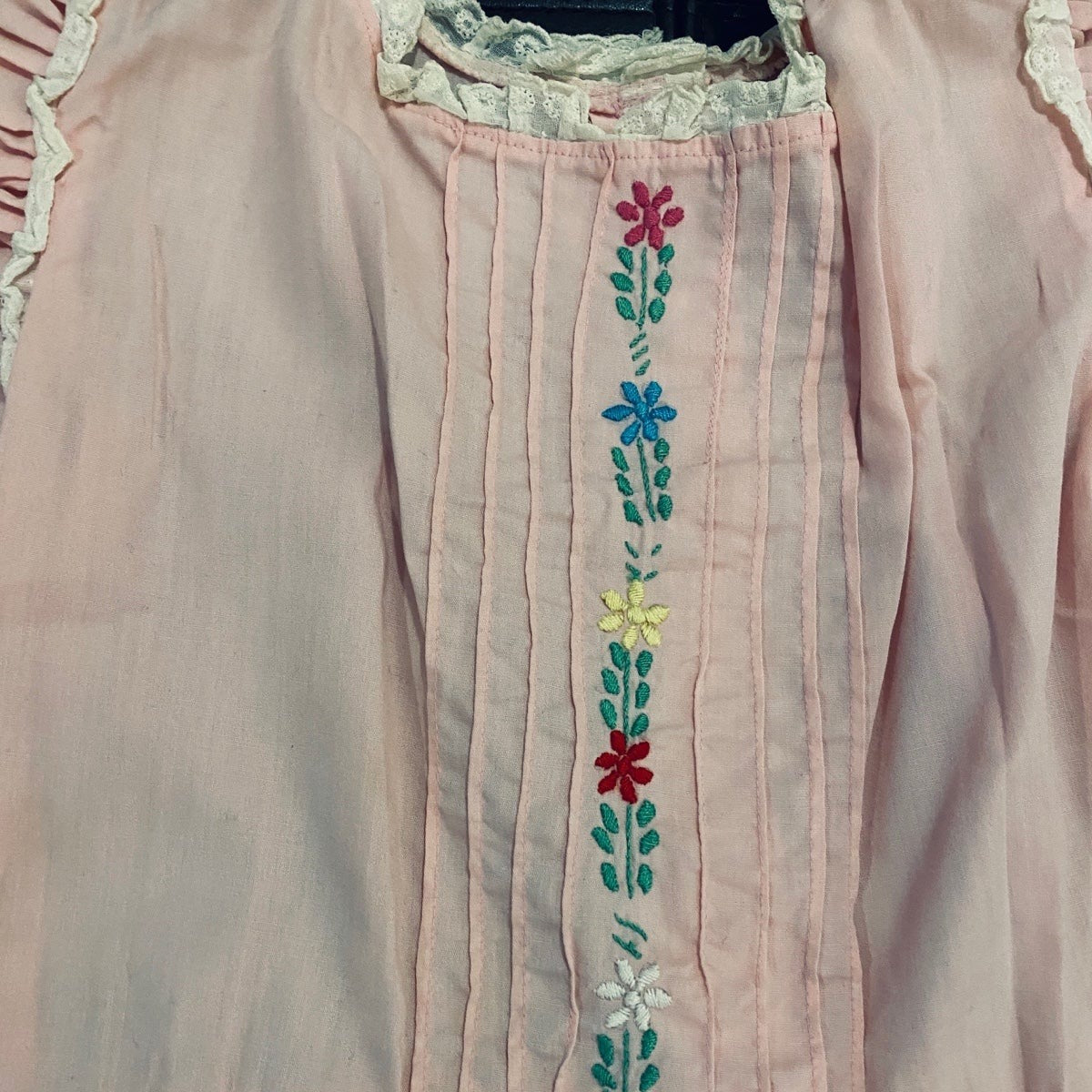 Vintage Girls embroidered Dress