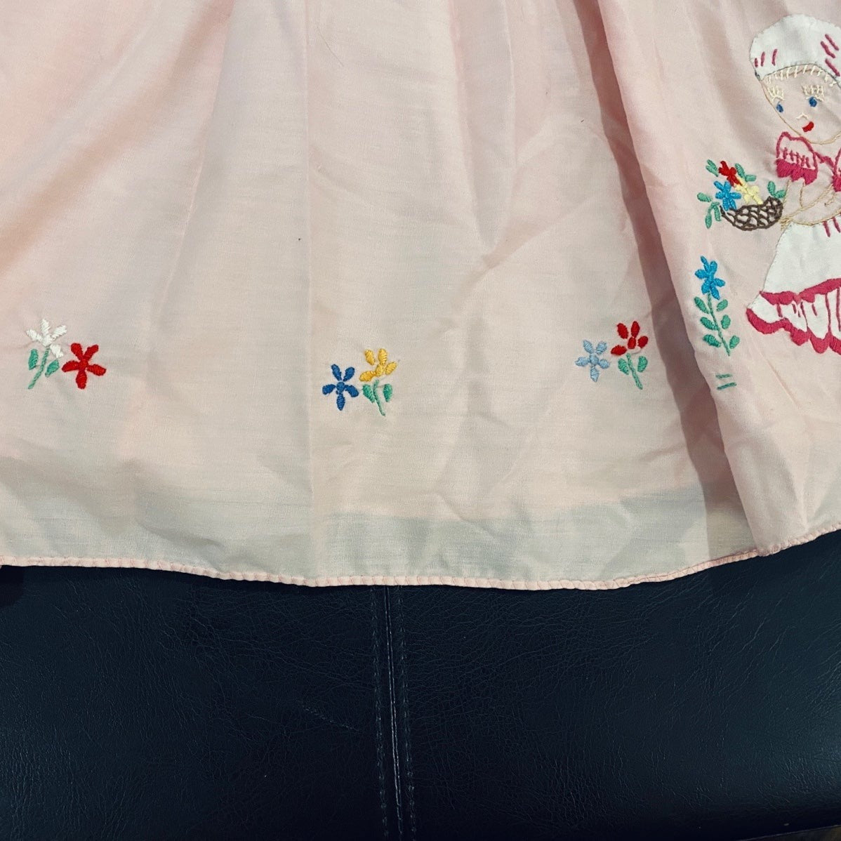 Vintage Girls embroidered Dress