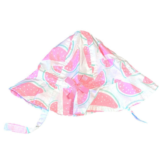 3 months watermelon sun hat